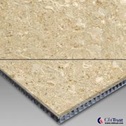 Tiger Beige-Aluminum Honeycomb Laminated Panel